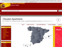 Tablet Screenshot of modaespana.info