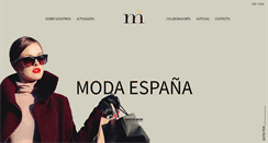 Desktop Screenshot of modaespana.org